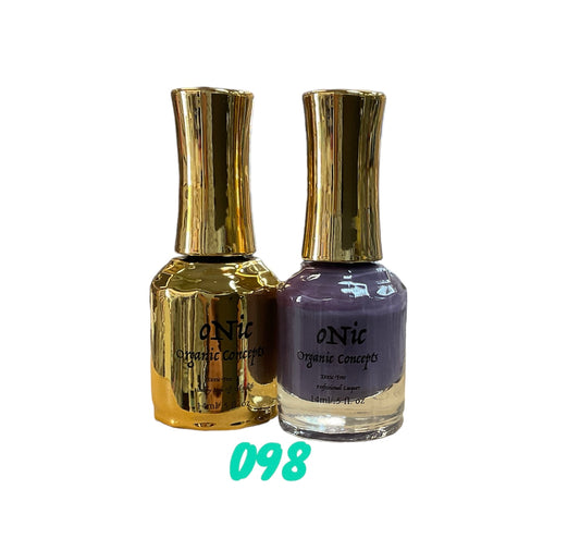 Onic 98 Gel and lacquer toxic free- Tourist