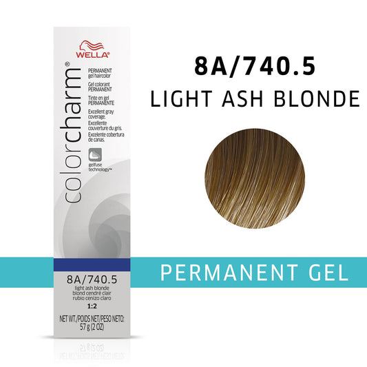 colorcharm by Wella Light Ash Blonde colorcharm Gel Permanent Hair Color