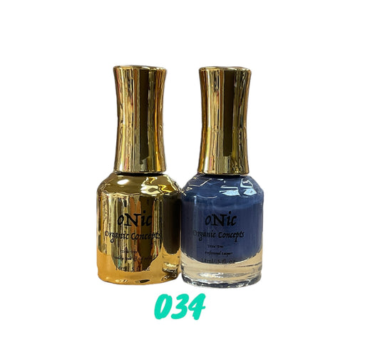 Onic Gel and lacquer toxic free- Time Fly By 34