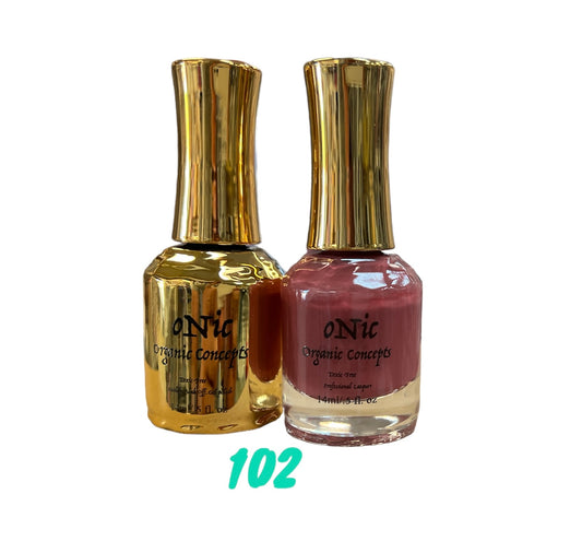 Onic 102 Gel and lacquer toxic free- Mixed Messages