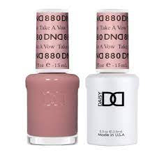 DND 880 gel and lacquer- Take A Vow