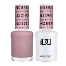 DND 883 gel and lacquer- Candy Kisses