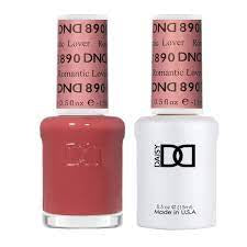 Dnd 890 gel and lacquer- Romantic Lover