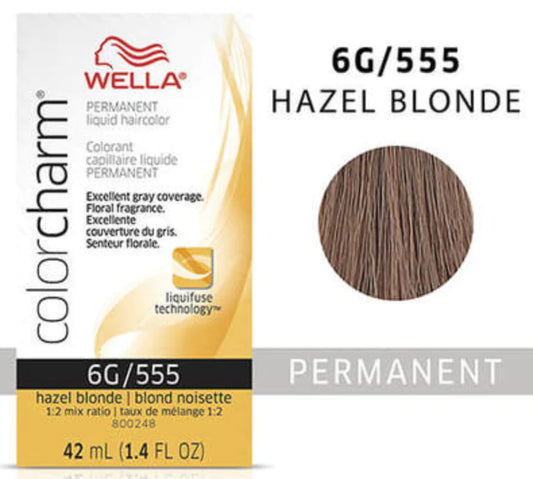 Wella color charm 6g/555 Hazel Blonde