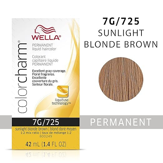 Wella Color Charm 7G/725 Sunlight Blonde Brown