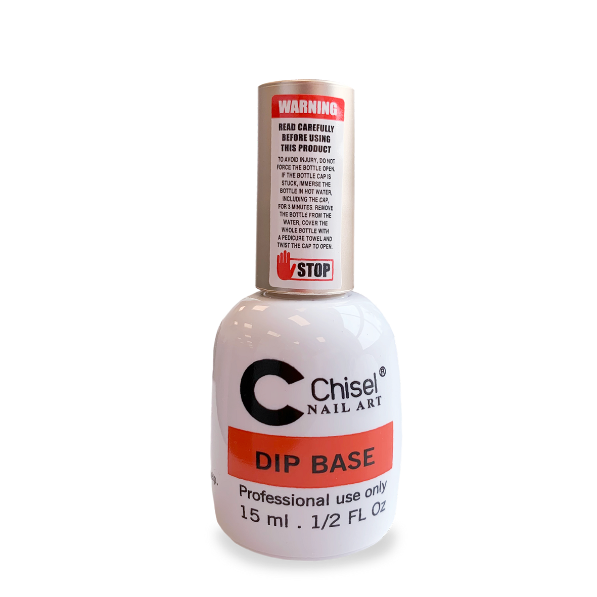 Chisel Dipping Gel (NEW Bottle), 02, GEL BASE, 0.5oz