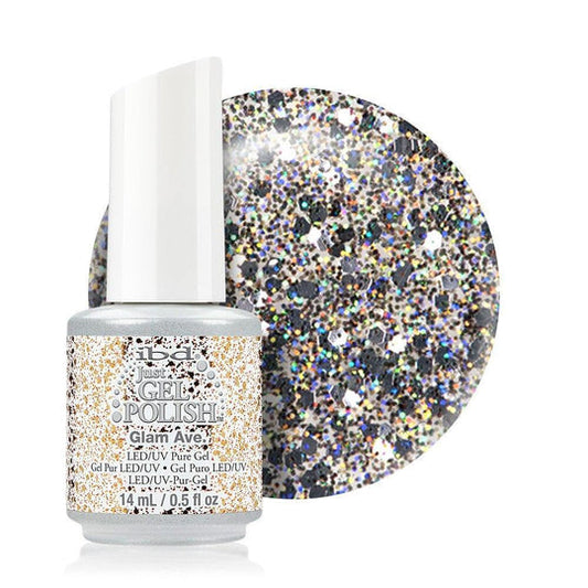 ibd Just Gel Polish 14ml - Glam Ave (Glitter) 57086