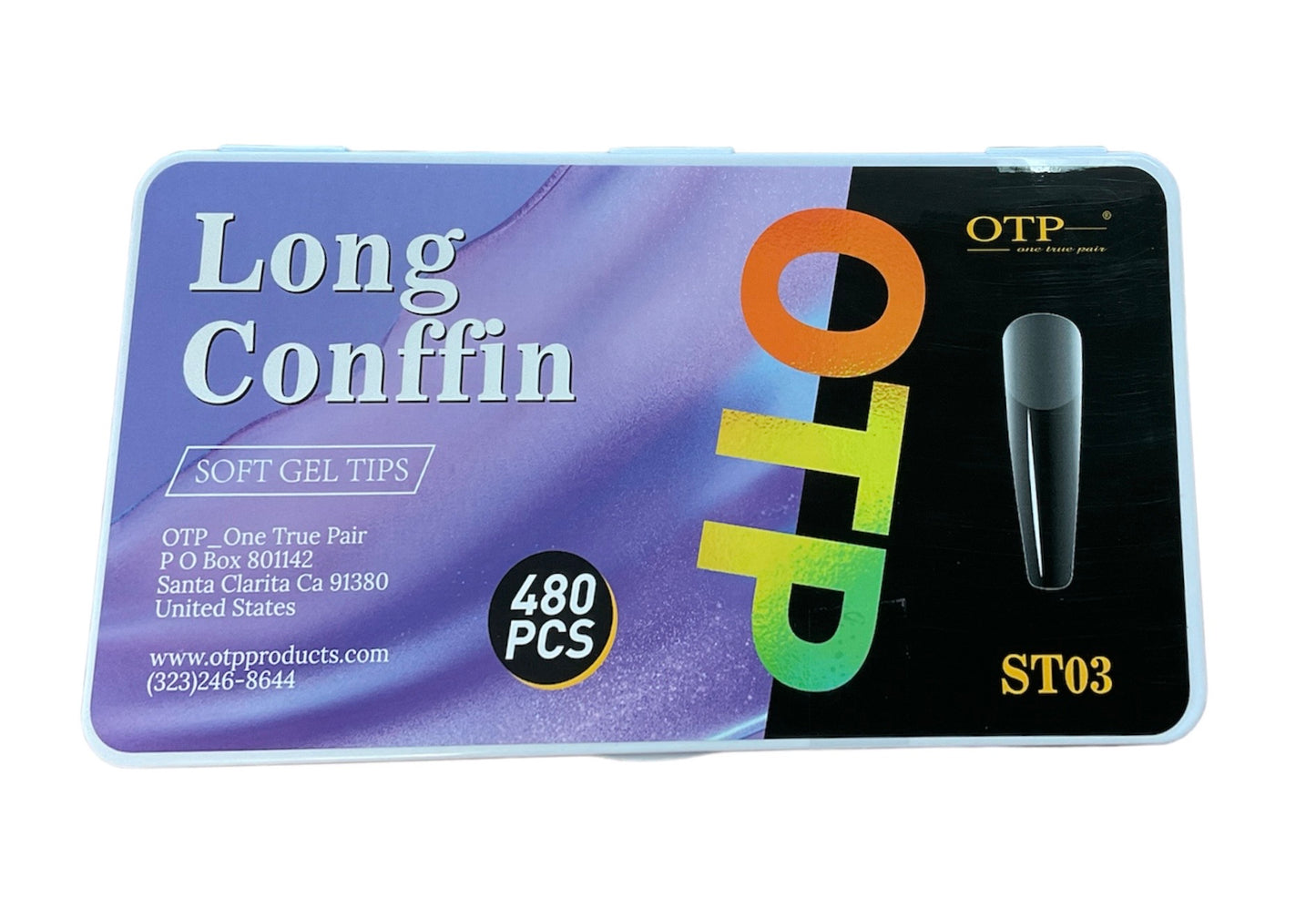 OTP Soft Gel Tips- Long Conffin