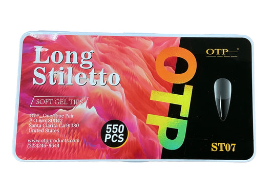 OTP Soft Gel Tips- Long Stiletto