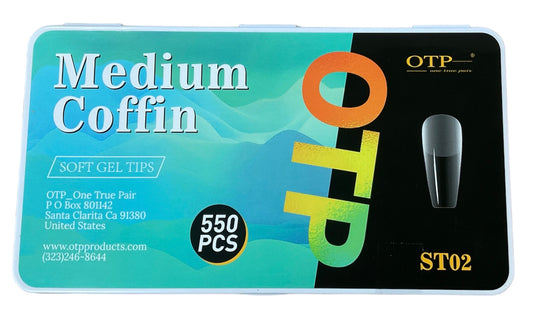 OTP Soft Gel Tops- Medium Coffin