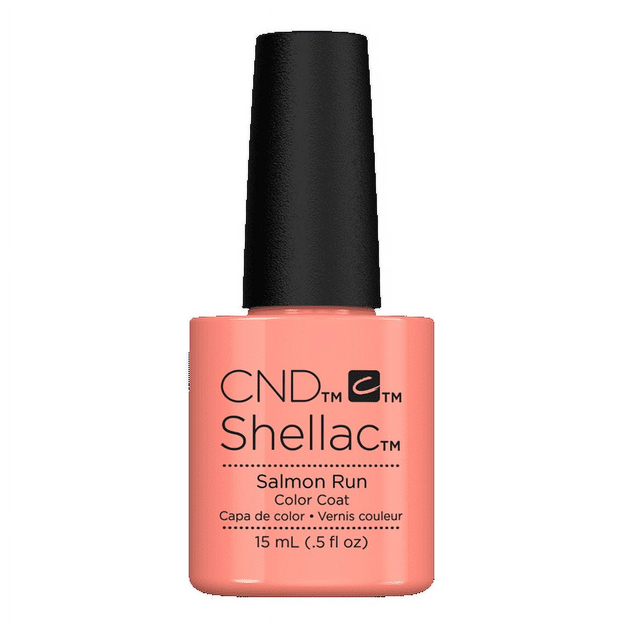 CND Shellac Salmon Run .25oz