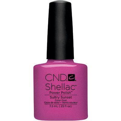 CND Shellac Sultry Sunset .25oz