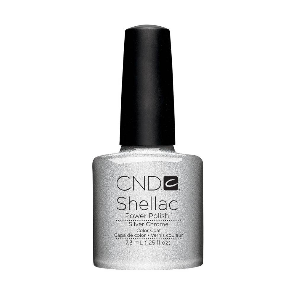 CND Shellac Silver Chrome .25oz