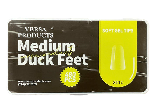 Versa Soft Gel Tips- Medium Duck Feet